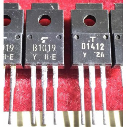 2SB1019 2SD1412 B1019 D1412 TOSHIBA 2PAIR/LOT 2SB1019 2SD1412 B1019 D1412 TOSHIBA 2PAIR/LOT
