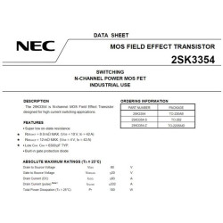 K3354 2SK3354 NEC TO-220 60V 83A NEW 5PCS/LOT K3354 2SK3354 NEC TO-220 60V 83A NEW 5PCS/LOT