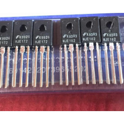 MJE172 MJE182 TO-126 Pair 5PCS/LOT MJE172 MJE182 TO-126 Pair 5PCS/LOT