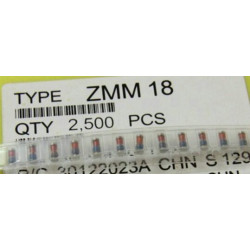 ZENER18V ZMM18 0.5W 18V 1206(LL34) 10PCS/LOT ZENER18V ZMM18 0.5W 18V 1206(LL34) 10PCS/LOT