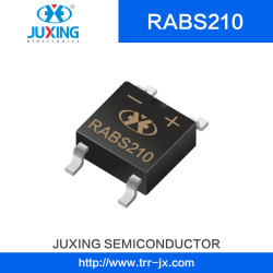 Juxing Rabs210 Vrrm1000V Vrms700V Ifsm70A Vf2a Bridge Rectifiers with ABS Juxing Rabs210 Vrrm1000V Vrms700V Ifsm70A Vf2a Bridge Rectifiers with ABS